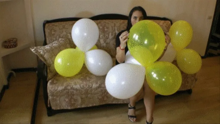 Balloons and long sharp nails.