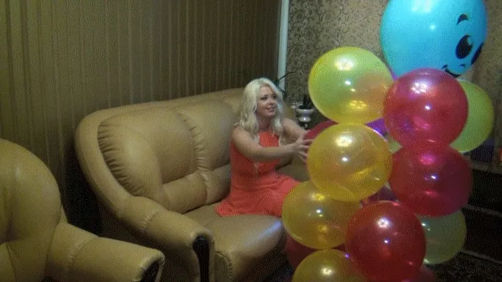 Amanda and balloonman.