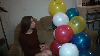 Anastasia and balloonman.