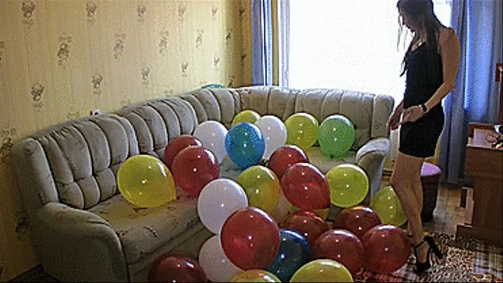 Wicked stepmother pop all the balloons