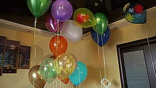 Helium gift and office popping