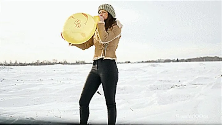 Angie two B2P in the winter