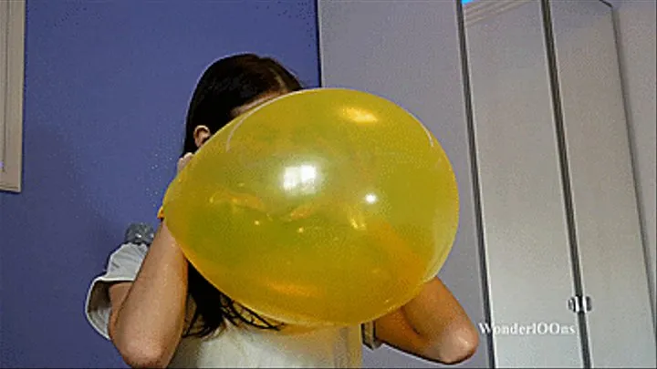 Jessica eats all the balloons