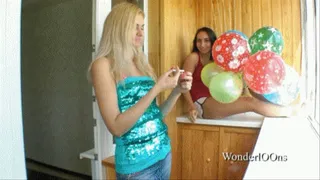 Cigarette & bunch balloons