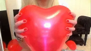 Heart Shaped Balloons (Non-pop)