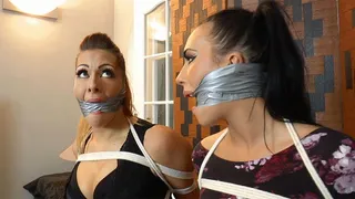 Bambi & Scarlett in: Systematic ChairBound Jaw Fire For Nosy Super Sleuths! (Full Adventure)