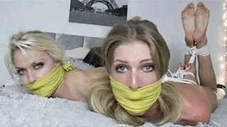 Chloe & Rebecca in: Can We Please Make a Deal?: Furious Captive Girls Simmer Trussed, Stifled & Befuddled by the Sexy Blonde's Betrayal!