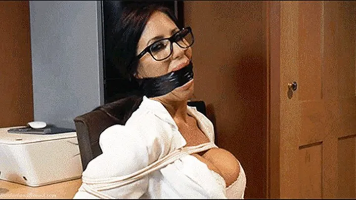 Charlie Monaco in: Or, You Could Just Tie Me Up? Stunning, Roped Up Health Professional Pleasure-Gagged With Her Own Medical Supplies!