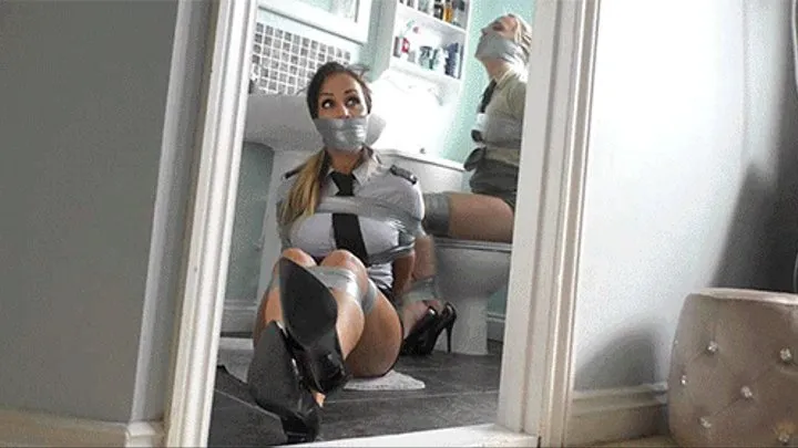 Chantelle & Imogen in: Bound & Gagged in Private Max's Quarters, Our Uniformed Beauties Struggle Urgently While the Military Docs Go Walkies! (Full Clip)