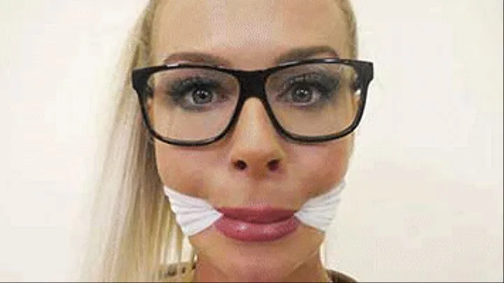 Brooke in: Buxom Studio Anchor-Queen Accused of Fake News Continues Through Her Tight Gagging Live On Air! (Full Romp)