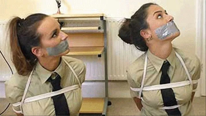 Demi & Jade in: Bound & Gagged in the Barracks: The MatchMaker Report is Gone & the Guards Are All Tied Up in Here! (Full Caper)