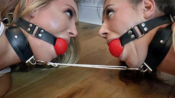 Jenna & Pandora in: The Secret of the Enchanted Treasure Box: Busty Crypt Raiders Tightly Gagged & Bound Together in Awesome Mind-Warped Ecstasy!