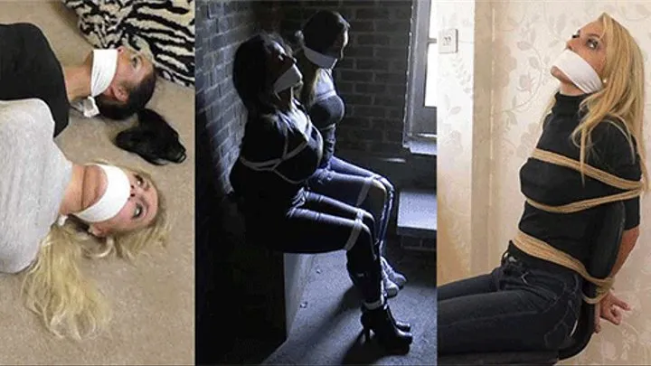 Alexa, Kim, Chloe, Tlula & Chantelle in: They Won't Get Away With This!! Or Will They...?: Securely Restricted 'Ummpphhing' Hot Girl Captive Predicaments! (Full Clip)