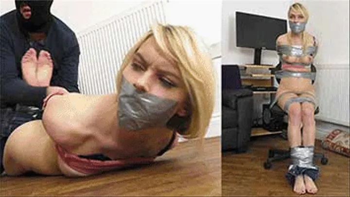 Chloe Toy in: Suggesting the Raider Tie & Gag Her Did NOT Include Exposing Her For the Morning Co-Worker Discovery! (Full Adventure)