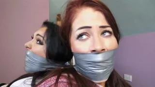 Sharelle & Amber Mae in: Home Alone Burglar Binds & Gags Two Hot Students With Their Landlords Hardware! (Full Adventure)