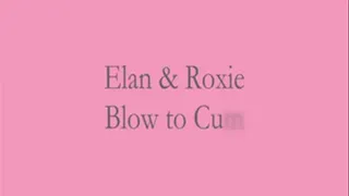 Elan and Roxie's Blow to Cum Challenge