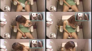 Hidden Cameras See Masturbating Lady In The Toilet - Part 2