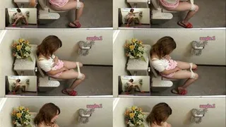 Dildo Fucking In The Toilet Room - Part 1