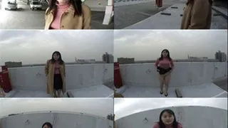 Squatting In The Rooftop - DDPP-001