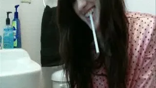 Lemon Smokes While Going Pee And Teasing You