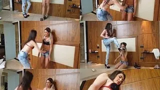 BELLY PUNCH TOP GIRLS REAL HUMILHATION - VOL # 62 - TOP GIRL PANDORA CRUEL - BEST SELLER 2016 - CLIP 1 - EXCLUSIVE MF