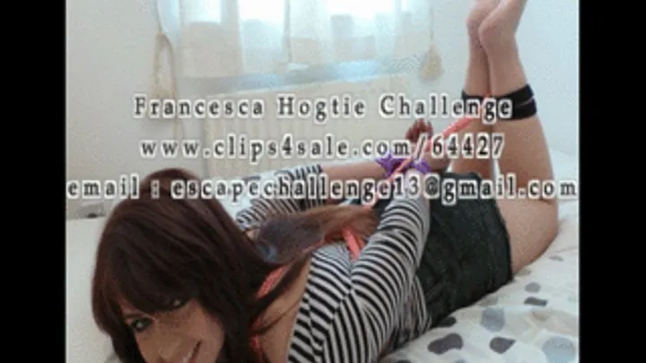 Francesca hogtie challenge