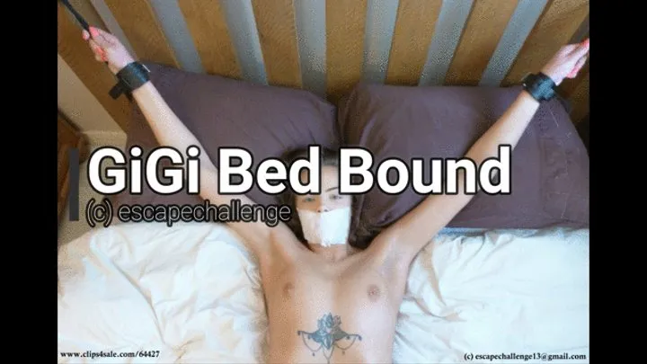 Gigi Bed Bound, Gagged and Tickled