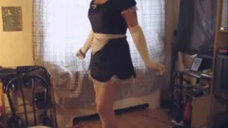 Masturbating sissy maid