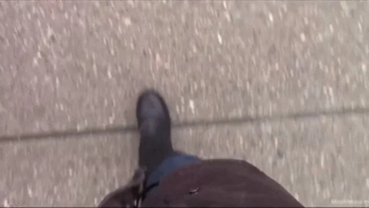 POV Walk in Boots