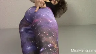 Galaxy Leggings Tease