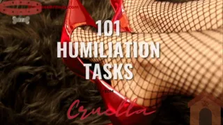 101 Humiliation Tasks from Cruella Round 1