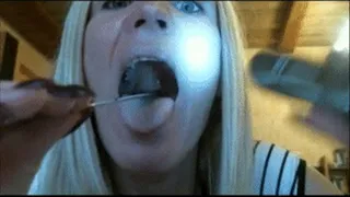 Gag reflex, gargling and choking *custom* (throat fetish)