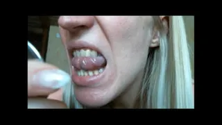 Veiny tongue **custom** (mouth fetish)