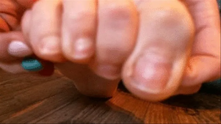 Cutting toenails