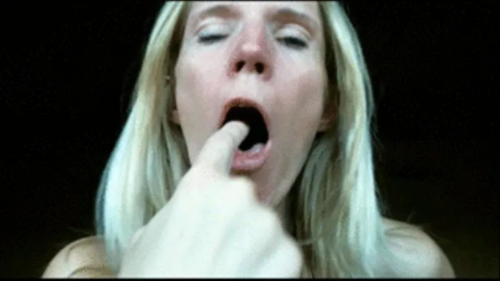 Finger gag reflex