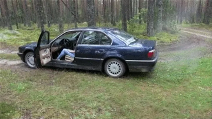 Revving in forest *custom* (pedal pumping)