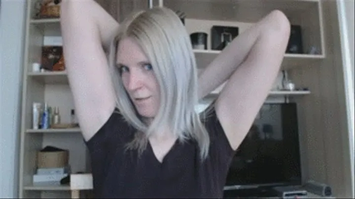 Armpit quickie (jerk off instruction)