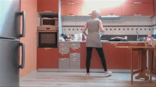 Slippery kitchen *custom* (ballet flats)