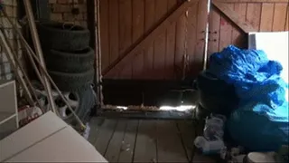 Desperate in a garage (pee)