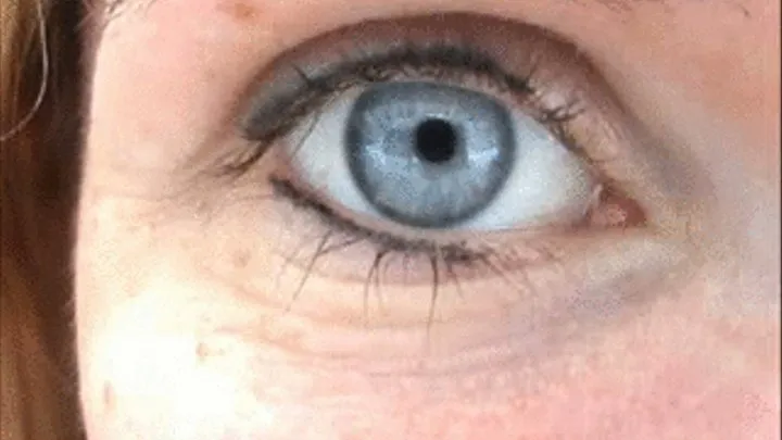 Look into my blue eyes