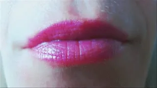 Dirty talking *custom* (lip fetish)