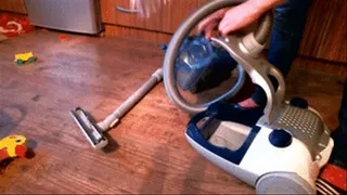 Vacuuming lego