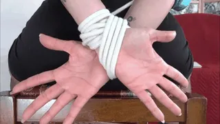 An exciting bondage game for Daphne ( 1 PART )