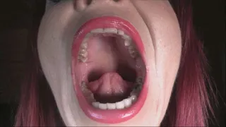 The Red Lips And Deep Mouth Of Sarah Brooke (6000kbps High Quality )