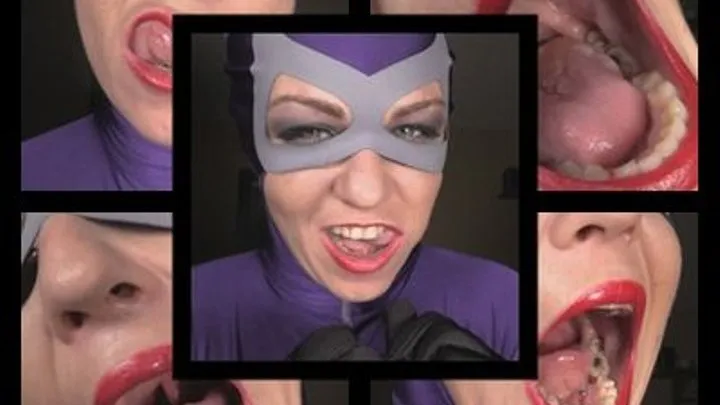 Menacing Cat Woman Gives Us A Purrring Mouth Tour