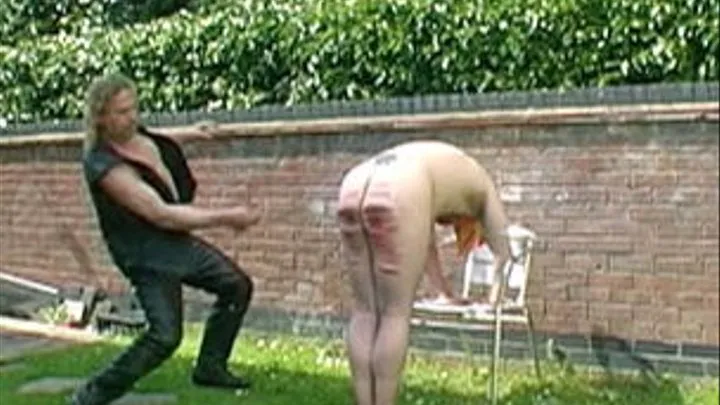 slave turns chicken caning.