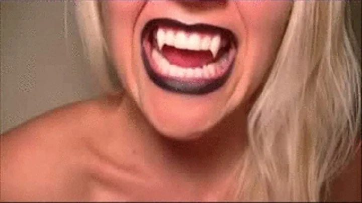 Vampire Teeth Sexy Punishment