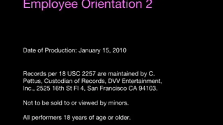 Employee Orientation 2