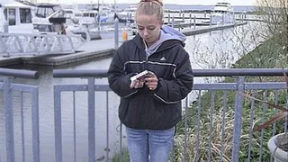 Ashley at the Marina