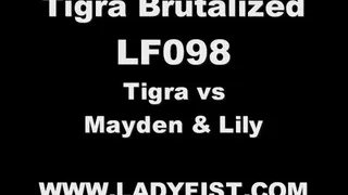 LF098 - Tigra Brutalized - Tigra vs Iron Mayden & Lily
